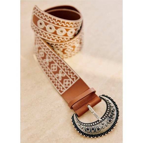 🌿|NWT| Sézane Louve Belt- 80cm - Picture 14 of 15